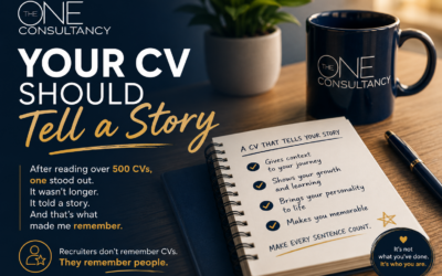 Your CV Should Tell a Story